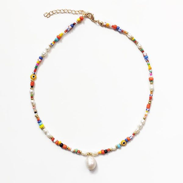 chokers women charm rainbow necklace exquisite fashion natural freshwater pearl pendant jewelry party neck accessories gifts for friends, Golden;silver
chokers women charm rainbow necklace exquisite fashion natural freshwater pearl pendant jewelry party neck accessories gifts for friends, Golden;silver