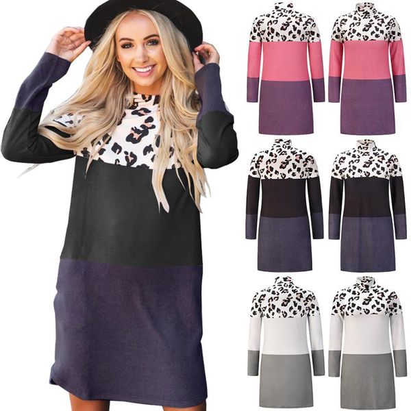 casual dresses 2021 leopard knitted dress loose 2xl plus size women's clothing fashion edstidos de fiesta elegant vestidos, Black;gray
casual dresses 2021 leopard knitted dress loose 2xl plus size women's clothing fashion edstidos de fiesta elegant vestidos, Black;gray