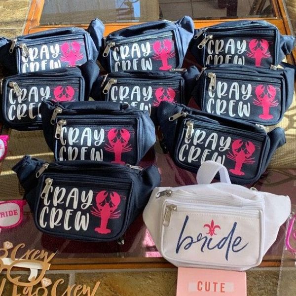 5pcs personalise any text fanny packs bride gift - bum hip bag bridesmaid gift, bride fanny pack, bachelorette party favors
5pcs personalise any text fanny packs bride gift - bum hip bag bridesmaid gift, bride fanny pack, bachelorette party favors