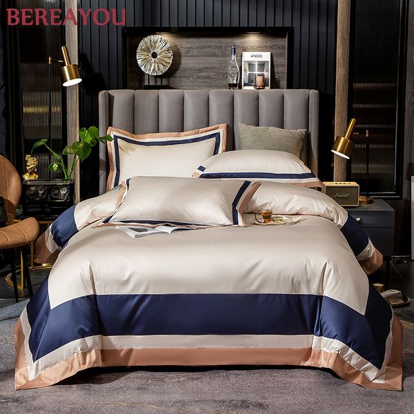 luxury bedding 550tc long-staple cotton satin duvet cover linen and pillowcase 120s home bed sets king size sabanas q1202
luxury bedding 550tc long-staple cotton satin duvet cover linen and pillowcase 120s home bed sets king size sabanas q1202