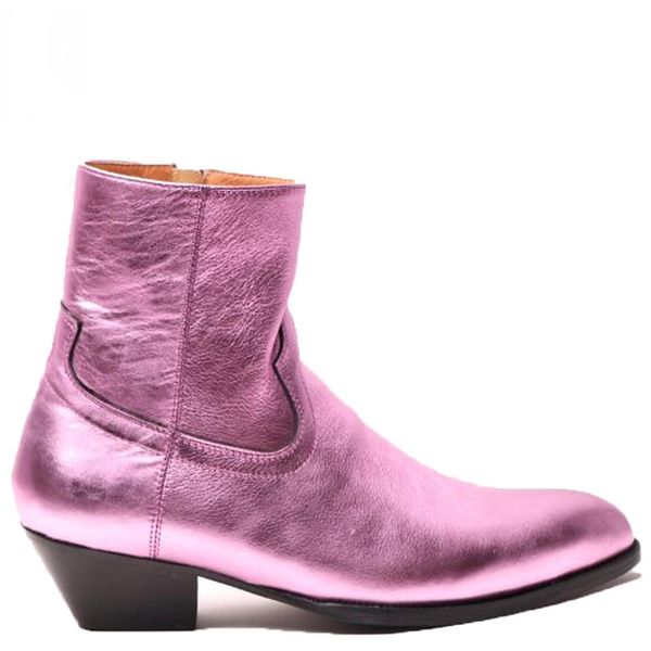 martin shoes new list products violet pointed toe personality fashion high heel short men's genuine leather trend ankle boots, Black
martin shoes new list products violet pointed toe personality fashion high heel short men's genuine leather trend ankle boots, Black