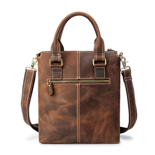 briefcases 1pcs briefcase head-layer cowhide hand-held single-shoulder bag, hand-held, hand-made
briefcases 1pcs briefcase head-layer cowhide hand-held single-shoulder bag, hand-held, hand-made
