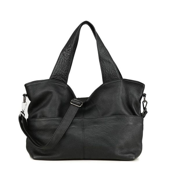 totes nesitu large black brown genuine leather a4 women's handbags female lady shoulder messenger bags m07175
totes nesitu large black brown genuine leather a4 women's handbags female lady shoulder messenger bags m07175