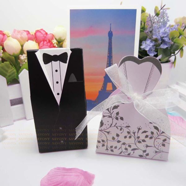 gift wrap 100pcs bridal cases groom tuxedo dress gown ribbon wedding favor candy box
gift wrap 100pcs bridal cases groom tuxedo dress gown ribbon wedding favor candy box