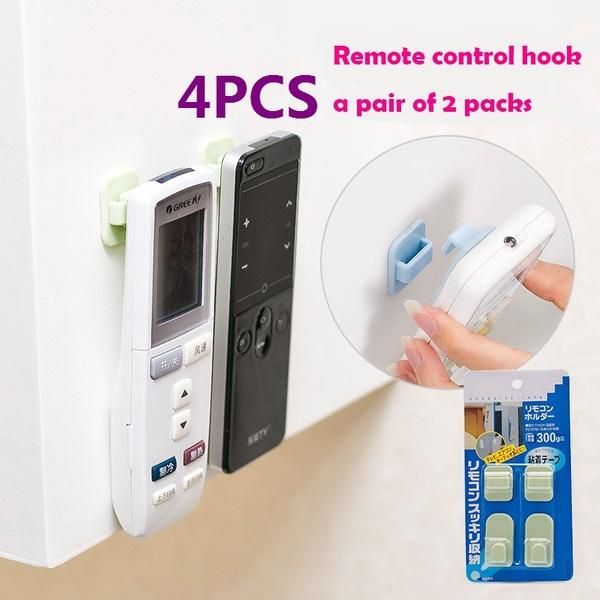4pcs creative paste type hook remote control storage wall hanging hook nails no trace strong wall
4pcs creative paste type hook remote control storage wall hanging hook nails no trace strong wall
