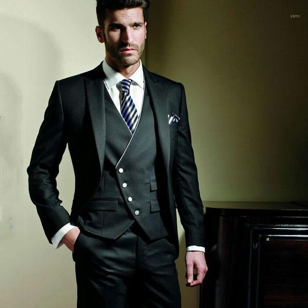 italian black men suits for wedding blazers slim fit terno masculino costume homme groom wear wedding tuxedos 3piece prom party1, White;black
italian black men suits for wedding blazers slim fit terno masculino costume homme groom wear wedding tuxedos 3piece prom party1, White;black