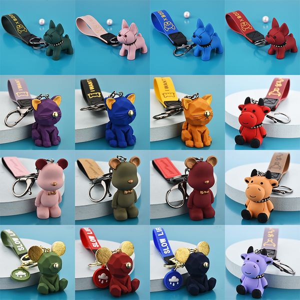 5pcs/set cx keychain men car key ring key nordic fashion couple animal chain pu leather dog keychains for women bag key, Slivery;golden
5pcs/set cx keychain men car key ring key nordic fashion couple animal chain pu leather dog keychains for women bag key, Slivery;golden