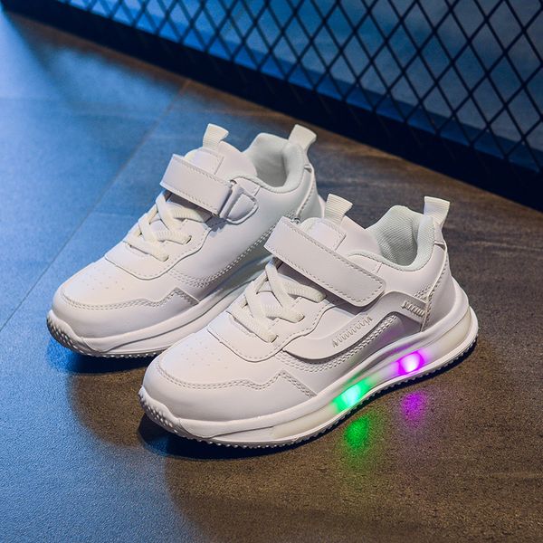 size 26-38 children's shoes sneakers with luminous sole run kids led lights shoes boys girls white sneakers sport shoes girl, Black;brown
size 26-38 children's shoes sneakers with luminous sole run kids led lights shoes boys girls white sneakers sport shoes girl, Black;brown