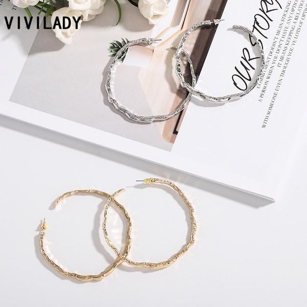 vivilady ins big circle exaggeration irregular women hoop earrings trendy round gold silver color female party jewelry brincos, Golden;silver
vivilady ins big circle exaggeration irregular women hoop earrings trendy round gold silver color female party jewelry brincos, Golden;silver