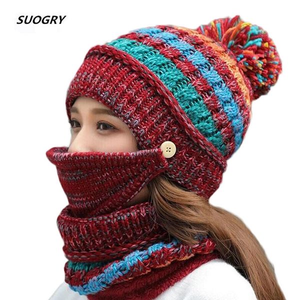 suogry winter mask hat scarf set thick warm women winter accessories fleece inside knitted hat scarf set 3pcs winter riding hats y201024, Blue;gray
suogry winter mask hat scarf set thick warm women winter accessories fleece inside knitted hat scarf set 3pcs winter riding hats y201024, Blue;gray