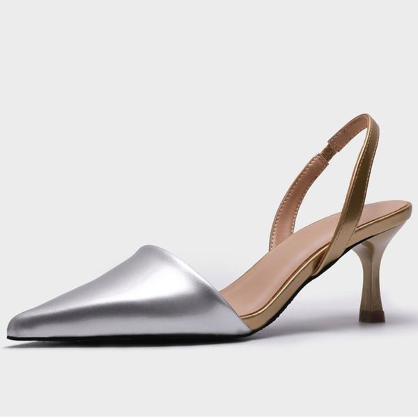 mstacchi 2021 sliver pointed toe woman single shoes mixed color high heels party shoes elegant ladies weeding shoes gold c0129, Black
mstacchi 2021 sliver pointed toe woman single shoes mixed color high heels party shoes elegant ladies weeding shoes gold c0129, Black