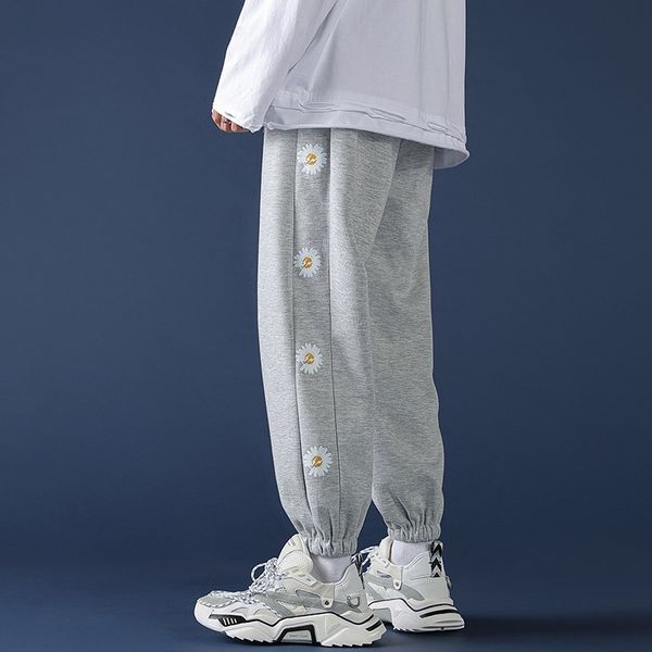 u1eoc 2020 autumn new montmartre pantsstraight men's loose casual pants sports sweat small daisy ankle-tied casual pants large size spo, Blue
u1eoc 2020 autumn new montmartre pantsstraight men's loose casual pants sports sweat small daisy ankle-tied casual pants large size spo, Blue