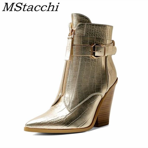 mstacchi buckle zipper wedge heel women boots solid color desgin pointed rubber sole female classic shoes sapatos das mulheres, Black
mstacchi buckle zipper wedge heel women boots solid color desgin pointed rubber sole female classic shoes sapatos das mulheres, Black