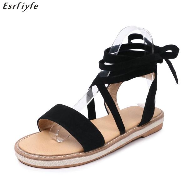 esrfiyfe 2020 women sandals gladiator flat with summer fashion toe shoes woman cross strap sandals beach shoes plus size 43, Black
esrfiyfe 2020 women sandals gladiator flat with summer fashion toe shoes woman cross strap sandals beach shoes plus size 43, Black