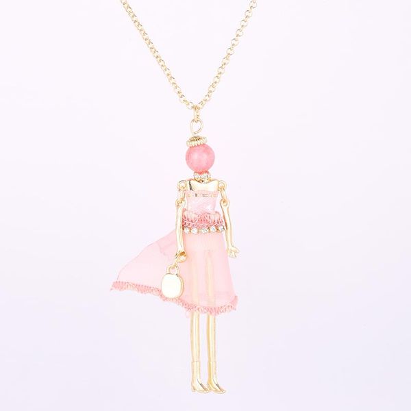 pendant necklaces fashion long chains bohemia dress french doll necklace and lace crystal jewelry women statement collar, Silver
pendant necklaces fashion long chains bohemia dress french doll necklace and lace crystal jewelry women statement collar, Silver