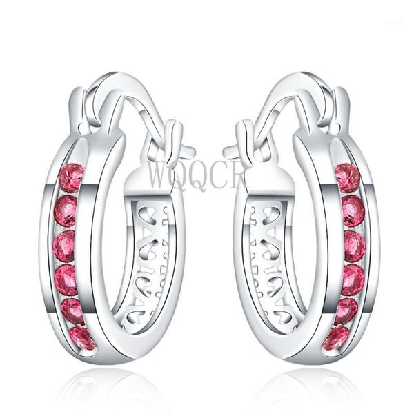fashion 925 sterling silver cz crystal color red zircon earrings large hollow round earrings engraved pendant gift for women1, Golden;silver
fashion 925 sterling silver cz crystal color red zircon earrings large hollow round earrings engraved pendant gift for women1, Golden;silver