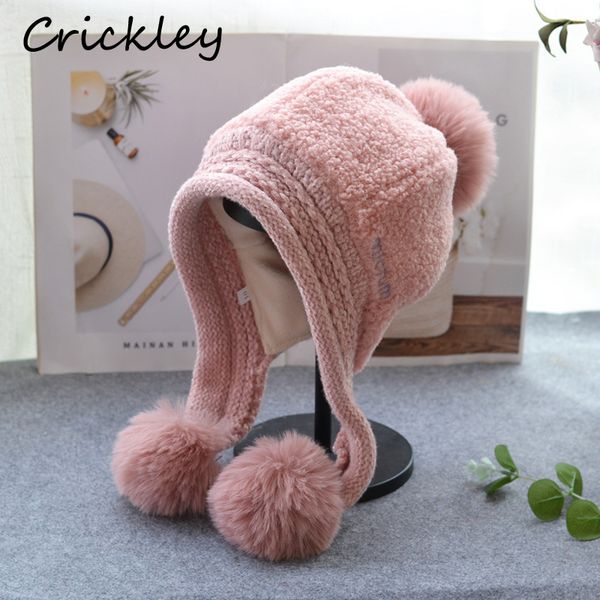 winter children solid thick lambs wool earflap cap for toddler cute pom cotton knitted windproof kids girls hat q1218, White;golden
winter children solid thick lambs wool earflap cap for toddler cute pom cotton knitted windproof kids girls hat q1218, White;golden