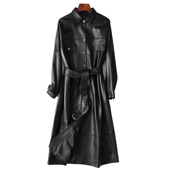 100% genuine leather jacket women clothes 2021 streetwear vintage winter real sheepskin coat female jacket long chaqueta lr1918a, Black
100% genuine leather jacket women clothes 2021 streetwear vintage winter real sheepskin coat female jacket long chaqueta lr1918a, Black