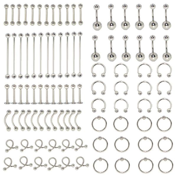 96 шт. тело ювелирные изделия piercing lot сталь нос подкова лучный лучный язык брови траг тело пирсинг ничьей пуплом кольцо barbell 14g 16g, Silver
96 шт. тело ювелирные изделия piercing lot сталь нос подкова лучный лучный язык брови траг тело пирсинг ничьей пуплом кольцо barbell 14g 16g, Silver
