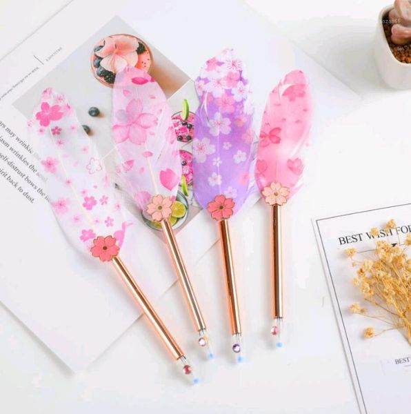 flower feather pendant gel pen signature pen escolar papelaria school office supply promotional gift1
flower feather pendant gel pen signature pen escolar papelaria school office supply promotional gift1