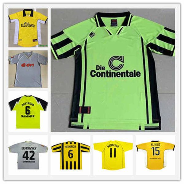 2000 calcio vintage football shirts maillot salou ricken retro dort 10 moller 9 chapuisat 11 herrlich 95 96 97 98 99 2002 soccer jersey, Black;yellow 
2000 calcio vintage football shirts maillot salou ricken retro dort 10 moller 9 chapuisat 11 herrlich 95 96 97 98 99 2002 soccer jersey, Black;yellow