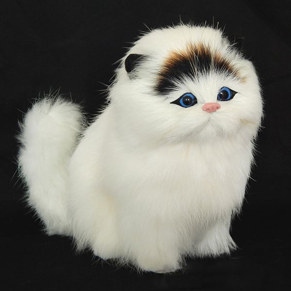lovely plush cat toys black white electric simulation animal soft sounding cute plush cat doll toys for kids 201012
lovely plush cat toys black white electric simulation animal soft sounding cute plush cat doll toys for kids 201012