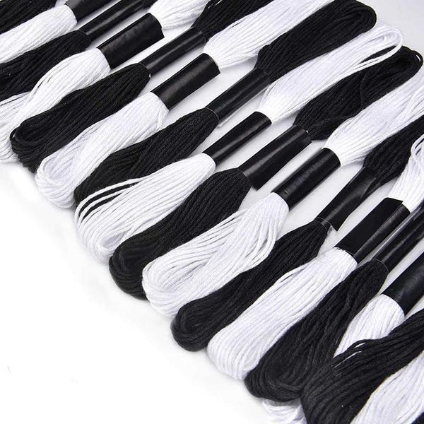 cross stitch embroidery thread for diy homemade craft sewing accessories 12 white+12 black embroidery floss1, Black;white
cross stitch embroidery thread for diy homemade craft sewing accessories 12 white+12 black embroidery floss1, Black;white