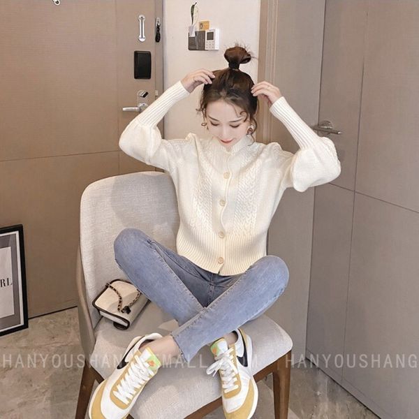 t-shirt new 2020 sweater cardigan short small coat lantern t-shirt lanterncoat thin jersey cardigan lantern sleeve design f8opo, White;black
t-shirt new 2020 sweater cardigan short small coat lantern t-shirt lanterncoat thin jersey cardigan lantern sleeve design f8opo, White;black