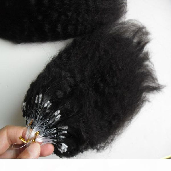 coarse yaki micro loop human hair extensions 100g kinky straight hair brazilian micro ring loop hair extensions 10"-26" micro loop, Black
coarse yaki micro loop human hair extensions 100g kinky straight hair brazilian micro ring loop hair extensions 10"-26" micro loop, Black