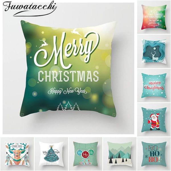 fuwatacchi merry christmas style cushion cover deer santa ho ho printed pillow cover snow winter decorative pillows for sofa
fuwatacchi merry christmas style cushion cover deer santa ho ho printed pillow cover snow winter decorative pillows for sofa