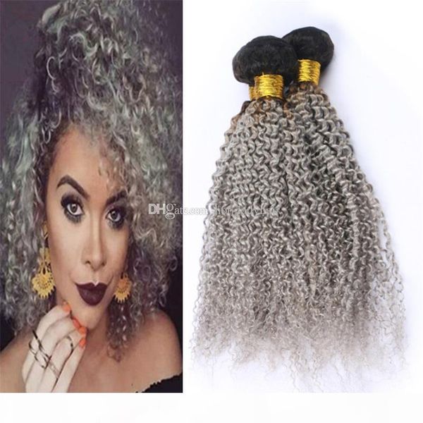 two tone 1b grey ombre curly human hair bundles 3pcs lot dark roots gray kinky curly ombre virgin peruvian hair weave extensions, Black
two tone 1b grey ombre curly human hair bundles 3pcs lot dark roots gray kinky curly ombre virgin peruvian hair weave extensions, Black