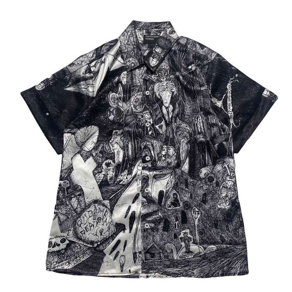 men's casual shirts erd: a melancholy rich second generation 20aw sketch religious graffiti man silk short sleeve shirt couple, White;black
men's casual shirts erd: a melancholy rich second generation 20aw sketch religious graffiti man silk short sleeve shirt couple, White;black