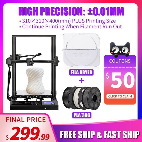 printers sunlu 3d printer kit s8 plus size frame parts printing extruder platform filament high precision printers1
printers sunlu 3d printer kit s8 plus size frame parts printing extruder platform filament high precision printers1