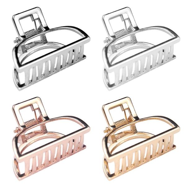 women hairpin fashion hollow crab metal hair claw clips barrette hair style tool for women accessories headwear, Golden;silver
women hairpin fashion hollow crab metal hair claw clips barrette hair style tool for women accessories headwear, Golden;silver