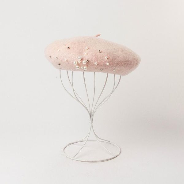 cokk autumn winter wool beret with pearl beads painter hat pink beret women hat chapeau femme fashion gorras french hat bonnet swy sqccwp, Blue;gray
cokk autumn winter wool beret with pearl beads painter hat pink beret women hat chapeau femme fashion gorras french hat bonnet swy sqccwp, Blue;gray