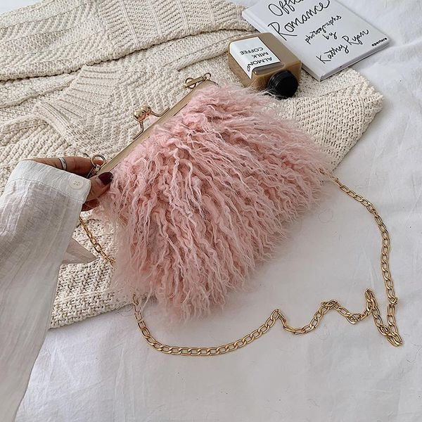 women ostrich fur crossbody bags for women luxury handbag solid color chain shoulder messenger bag day clutches purses 8239
women ostrich fur crossbody bags for women luxury handbag solid color chain shoulder messenger bag day clutches purses 8239