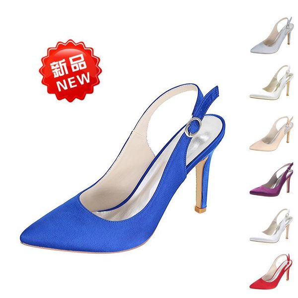 women shoes classic office & career pointed toe pumps silk 9.8cm thin high heels buckle strap zapatos de mujer size 35-42, Black
women shoes classic office & career pointed toe pumps silk 9.8cm thin high heels buckle strap zapatos de mujer size 35-42, Black