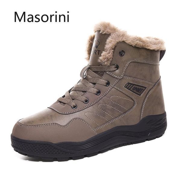 outdoor 2020 winter warm ankle snow boots plush shoes for russian waterproof non-slip rubber mens boots footwear lace up shoes, Black
outdoor 2020 winter warm ankle snow boots plush shoes for russian waterproof non-slip rubber mens boots footwear lace up shoes, Black