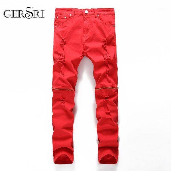 gersri large capacity 42 28 ripped jeans men holes skinny designer slim fit destroyed jeans pencil pants slim zipper red1, Blue
gersri large capacity 42 28 ripped jeans men holes skinny designer slim fit destroyed jeans pencil pants slim zipper red1, Blue