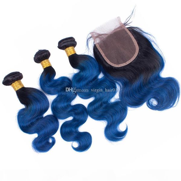 dark root body wave wavy human hair weaves with lace closure blue ombre hair extensions 3 bundles with lace closure 4pcs lot, Black;brown
dark root body wave wavy human hair weaves with lace closure blue ombre hair extensions 3 bundles with lace closure 4pcs lot, Black;brown