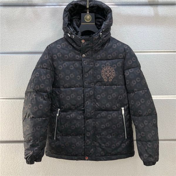trendy chromehearts croxin horseshoe dark print hooded down jacket for men and women, Black
trendy chromehearts croxin horseshoe dark print hooded down jacket for men and women, Black