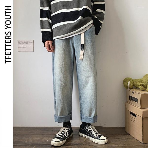 men's jeans tfetters 2021 fashion men brand hip hop autumn men's solid cotton straight loose vintage washed old streetwear1, Blue
men's jeans tfetters 2021 fashion men brand hip hop autumn men's solid cotton straight loose vintage washed old streetwear1, Blue