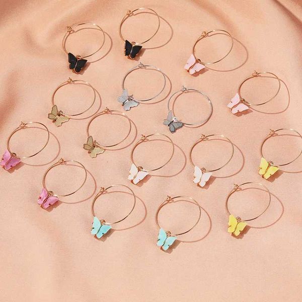 hoop & huggie fashion women butterfly drop earrings animal sweet colorful acrylic 2021 statement girls party jewelry gift, Golden;silver
hoop & huggie fashion women butterfly drop earrings animal sweet colorful acrylic 2021 statement girls party jewelry gift, Golden;silver