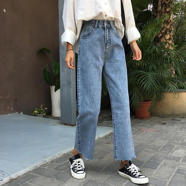 vintage women denim blue jeans trousers high waisted autumn loose wide leg pants high street elegant jeans
vintage women denim blue jeans trousers high waisted autumn loose wide leg pants high street elegant jeans