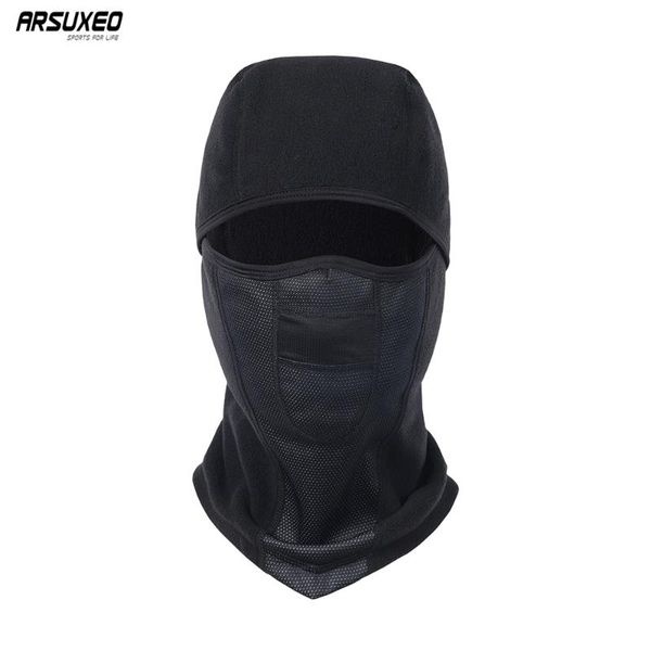 cycling caps & masks arsuxeo winter cap fleece thermal bike bicycle hood ski mask scarf headwear windproof keep warm m1, Black
cycling caps & masks arsuxeo winter cap fleece thermal bike bicycle hood ski mask scarf headwear windproof keep warm m1, Black