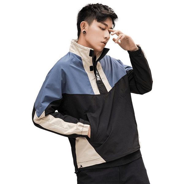 men's jackets men hip hop windbreaker jacket retro color block patchwork harajuku streetwear coats zipper autumn 2021, Black;brown
men's jackets men hip hop windbreaker jacket retro color block patchwork harajuku streetwear coats zipper autumn 2021, Black;brown