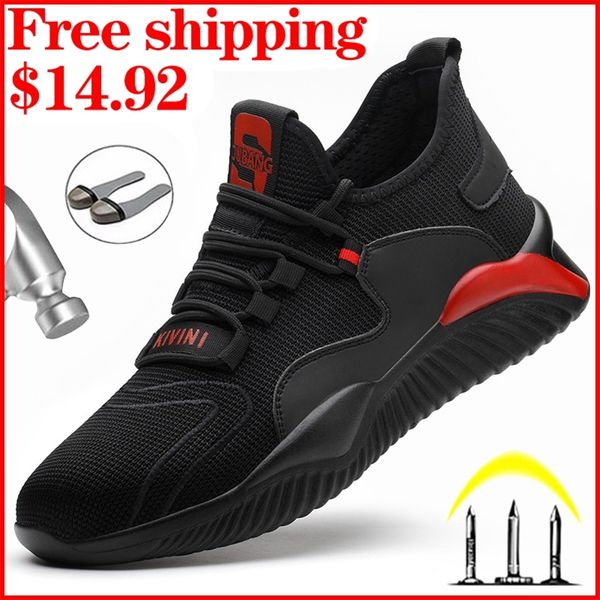 lightweight sneakers puncture-proof shoes indestructible construction work safety boots men y200915, Black;brown
lightweight sneakers puncture-proof shoes indestructible construction work safety boots men y200915, Black;brown