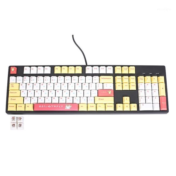 shiba inu design 128 keys sublimation pbt keycaps for cherry mx switch mechanical gaming keyboard japanese style key caps1
shiba inu design 128 keys sublimation pbt keycaps for cherry mx switch mechanical gaming keyboard japanese style key caps1
