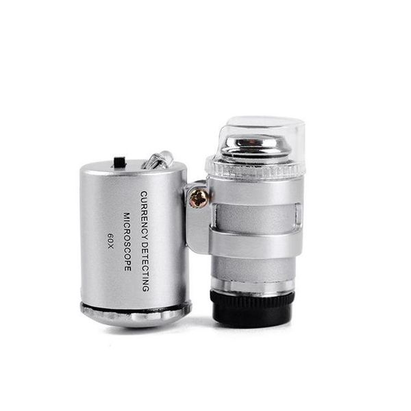 60x handheld mini pocket microscope loupe jeweler magnifier led light easy to carry with a magn wmtkst pets2010
60x handheld mini pocket microscope loupe jeweler magnifier led light easy to carry with a magn wmtkst pets2010