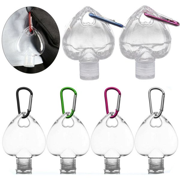 50ml portable heart shape empty refillable with key ring travel sanitizer bottle hook keychain carrier
50ml portable heart shape empty refillable with key ring travel sanitizer bottle hook keychain carrier